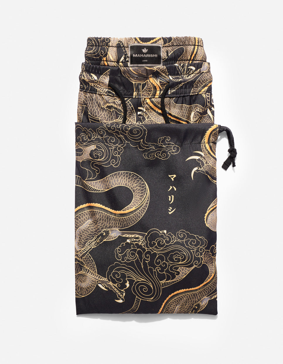 1549 Dragon Swim Shorts Black