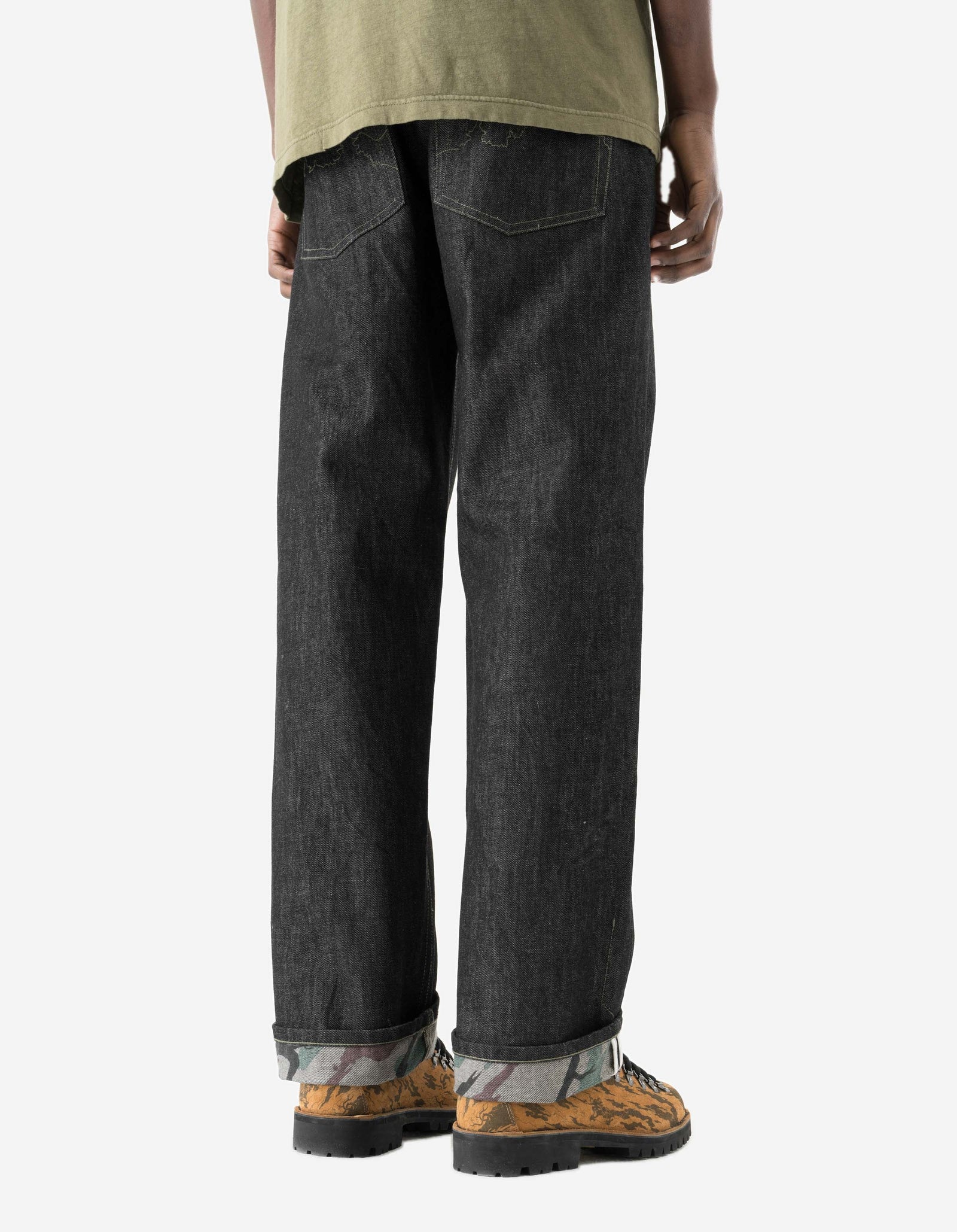 1484 Hemp Denim 7 Pocket Jeans Black