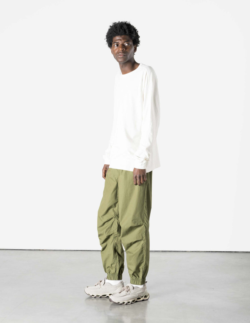 5305 Asym Track Pants Olive OG-107F