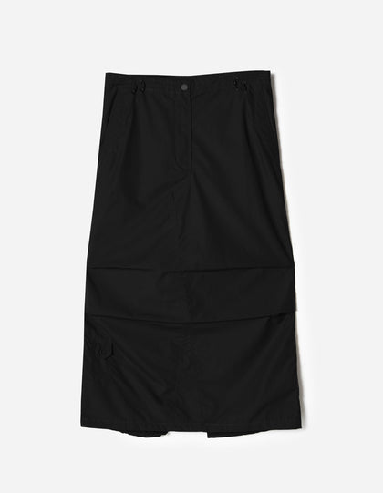 Black skirt on a white background