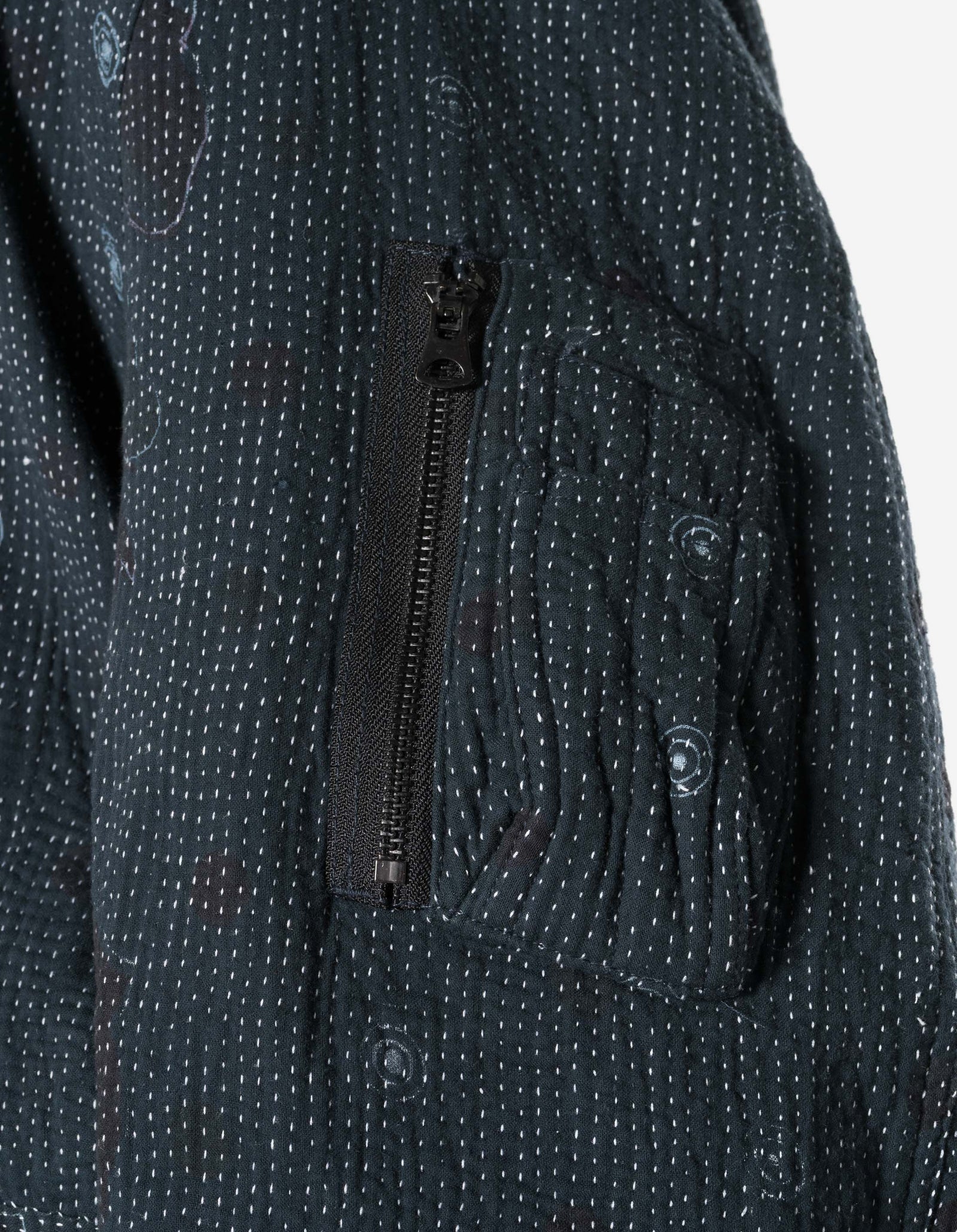 7178 Upcycled MA-1 Jacket Vintage Navy