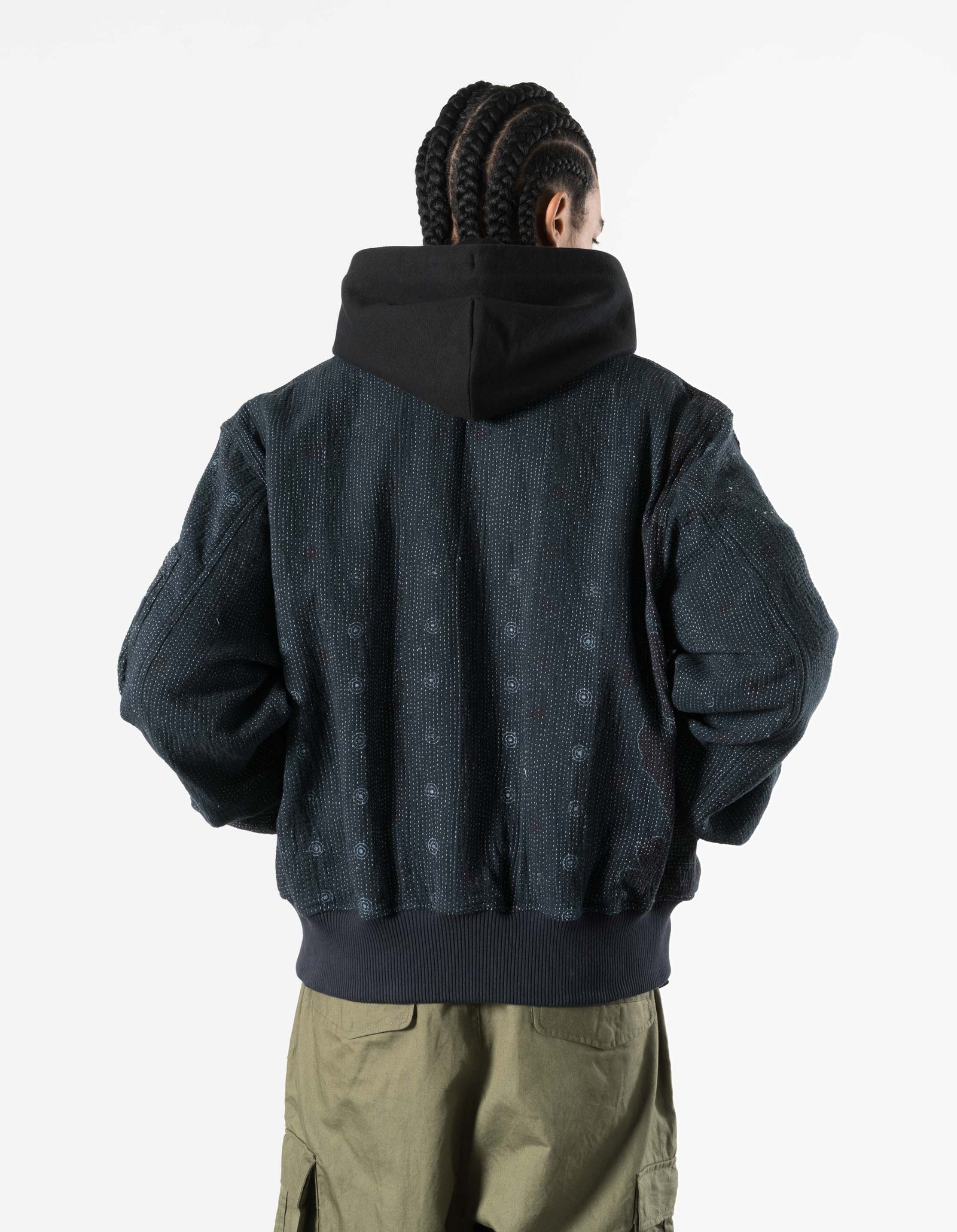 7178 Upcycled MA-1 Jacket Vintage Navy