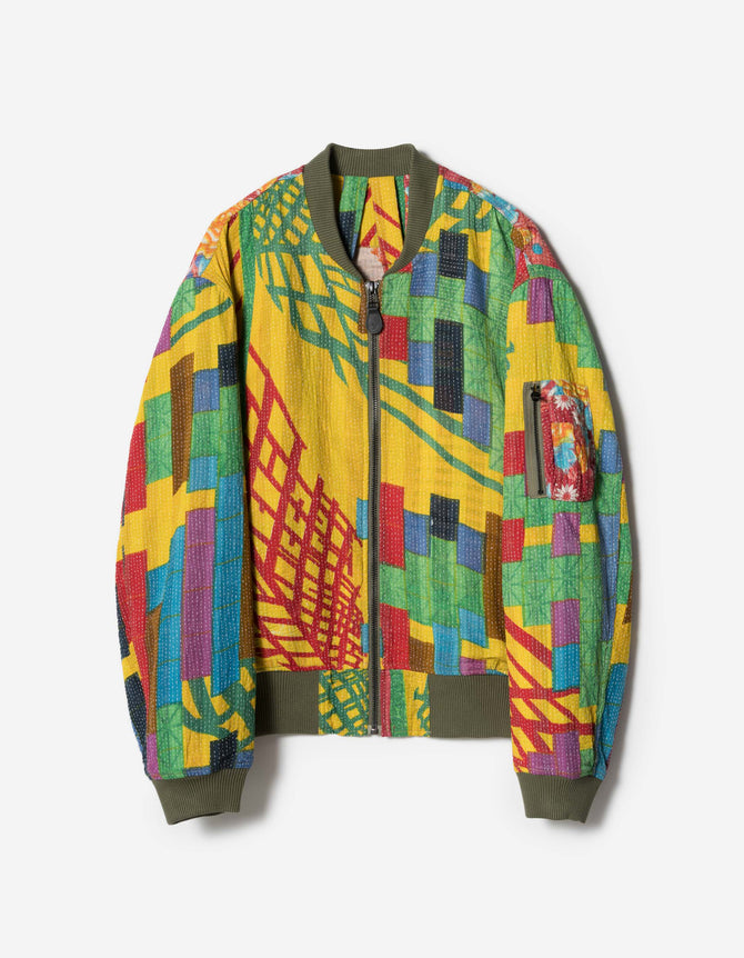 7190 Upcycled MA1 Jacket Multi