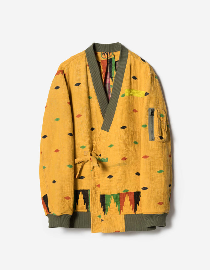 7191 Upcycled MA1 Kimono Multi