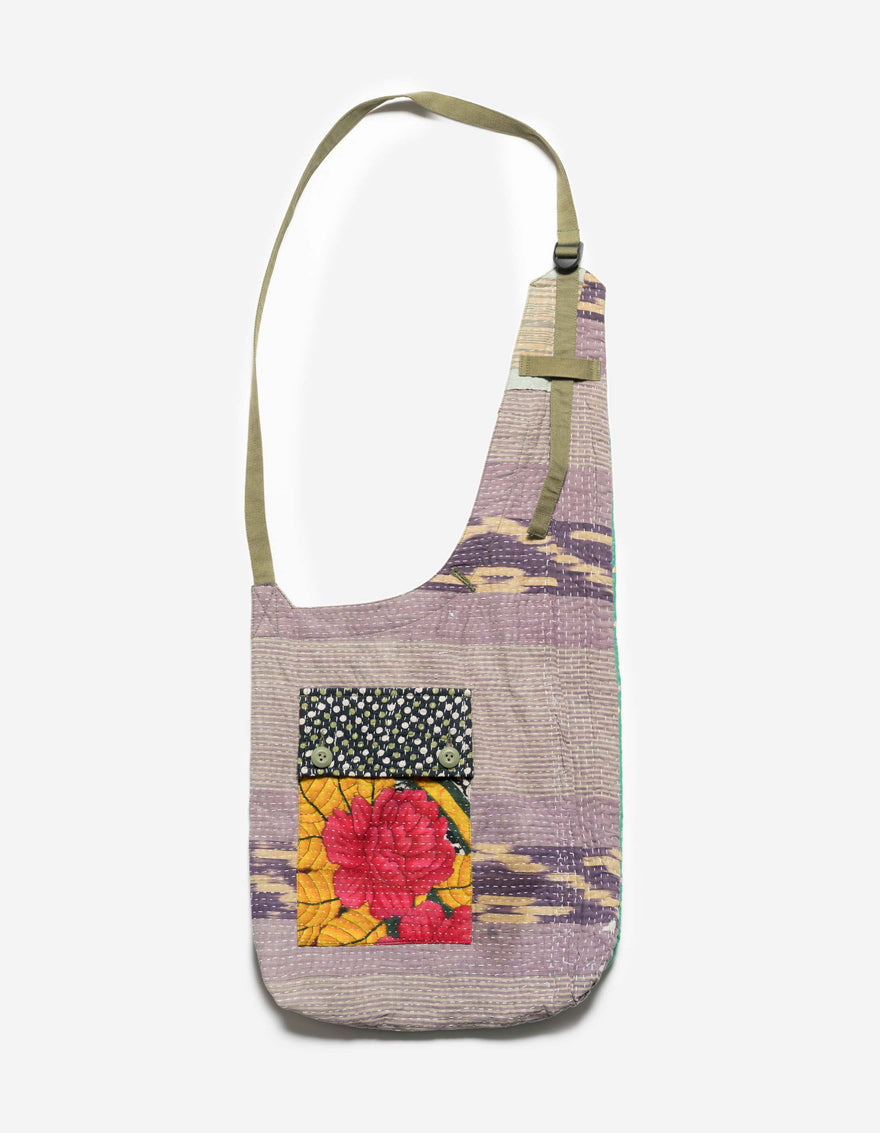 7192 Upcycled Sling Bag Multi