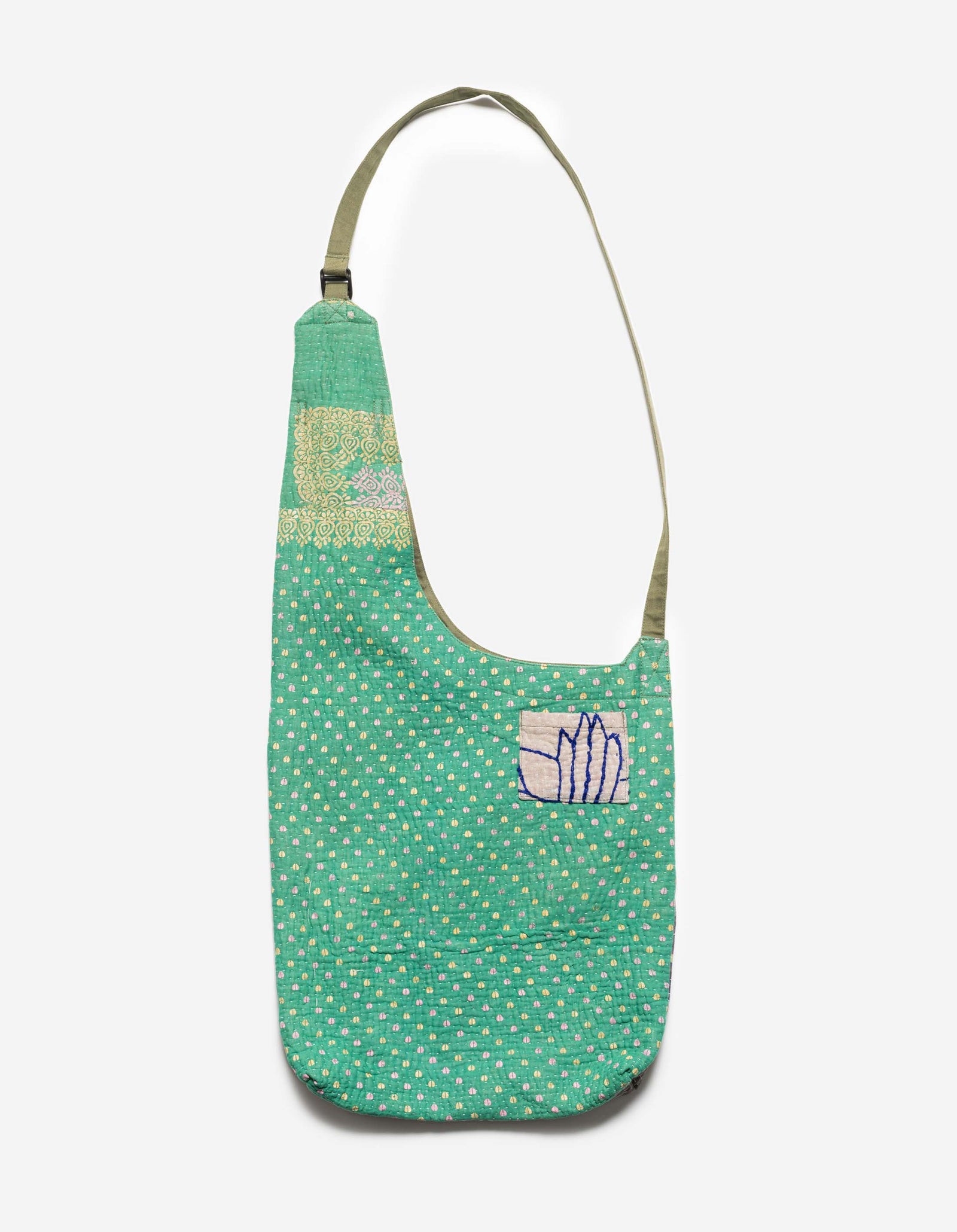 7192 Upcycled Sling Bag Multi