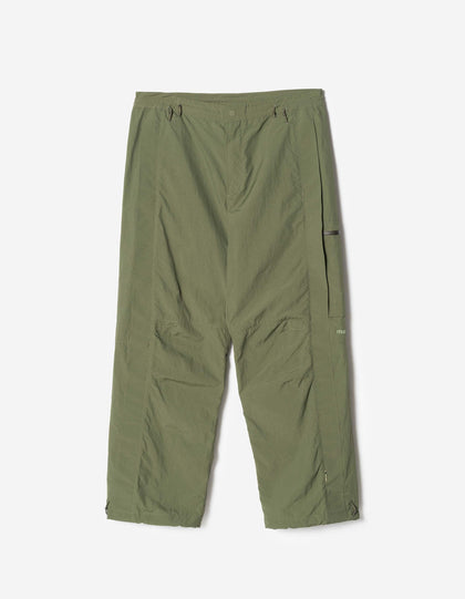 Green pants on a white background