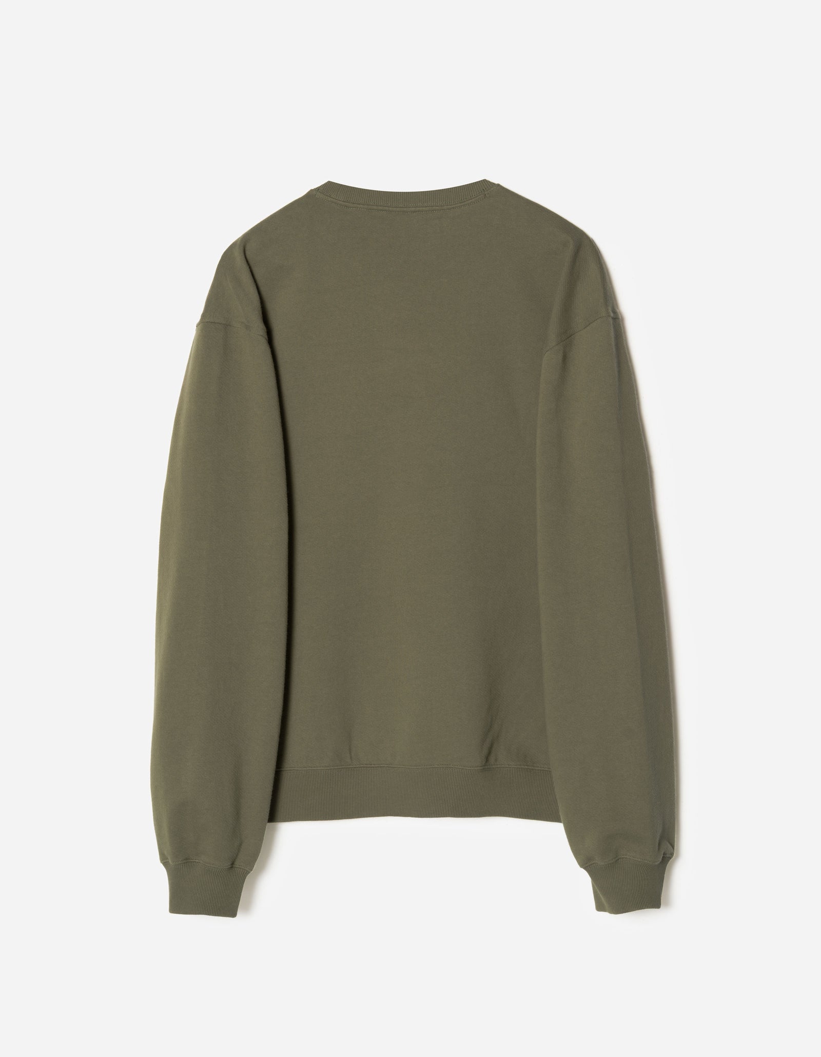 7288 Maharishi Organic Crew Sweat Olive OG-107F