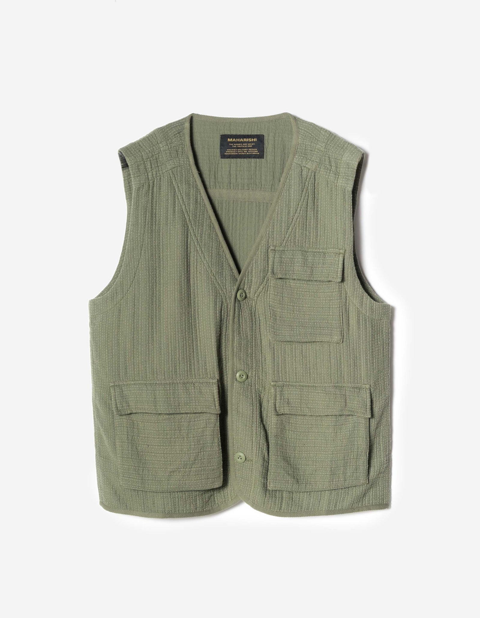 7303 Utility Vest Olive