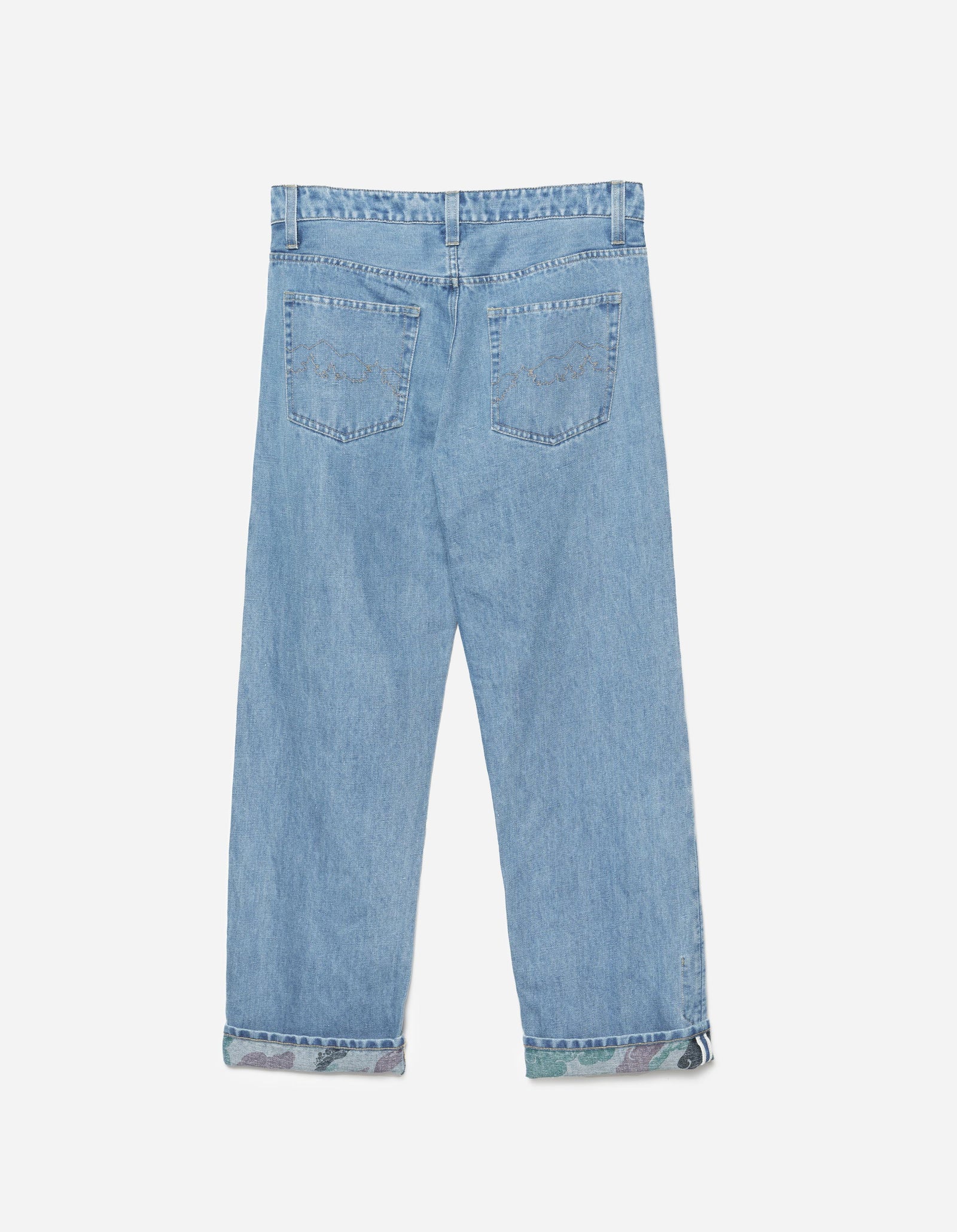 7315 Hemp Denim Washed Jeans Washed Indigo