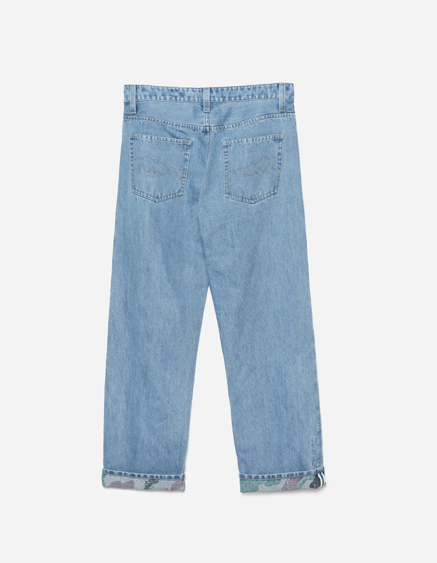 7315 Hemp Denim Washed Jeans Washed Indigo