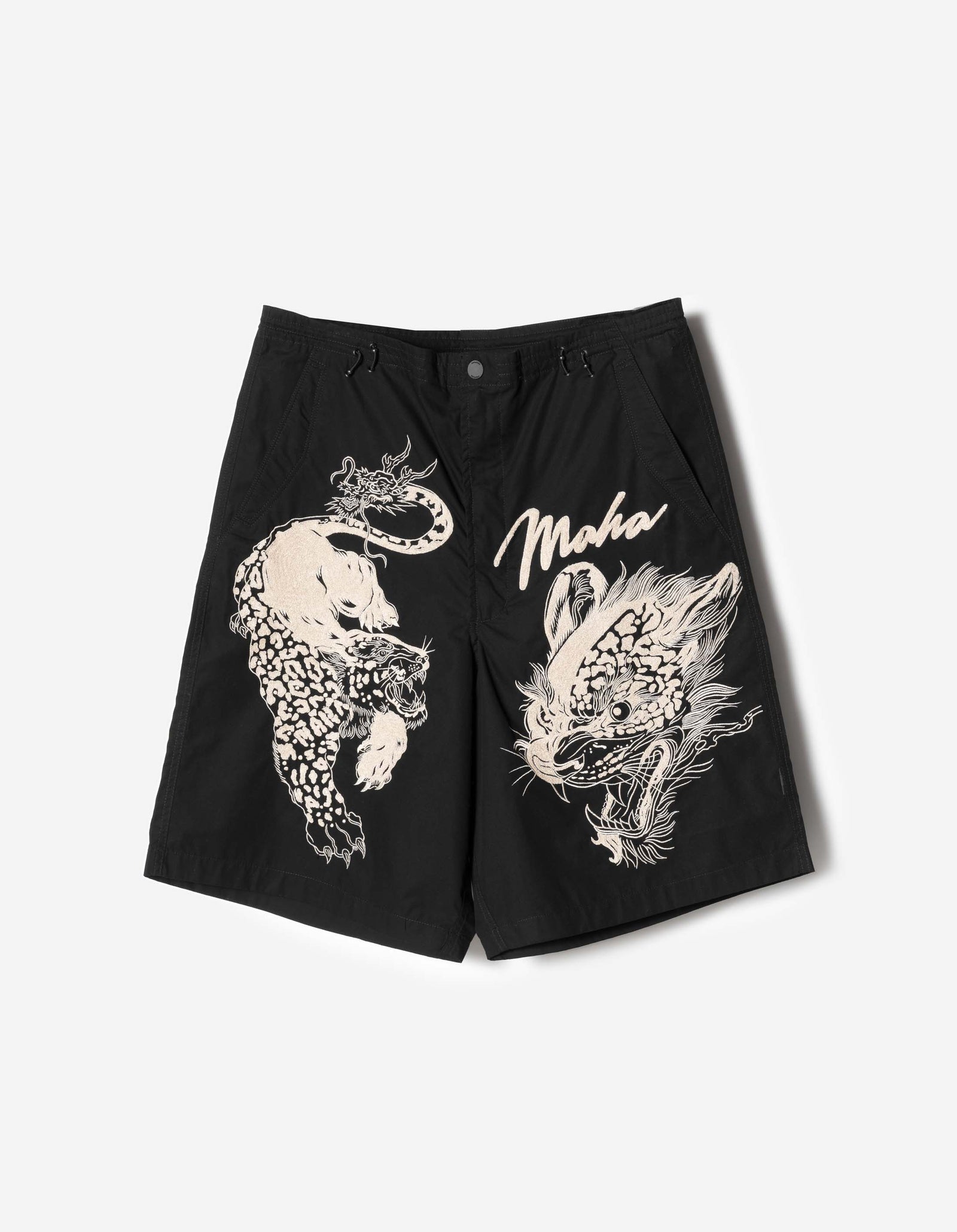7337 Chimera Oversized Snoshorts Black