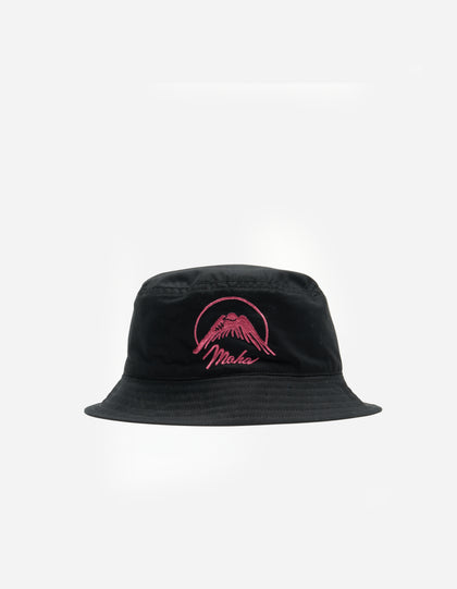 7346 Peace Dove Bucket Hat Black
