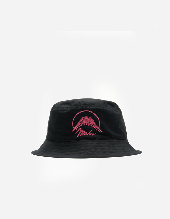 7346 Peace Dove Bucket Hat Black