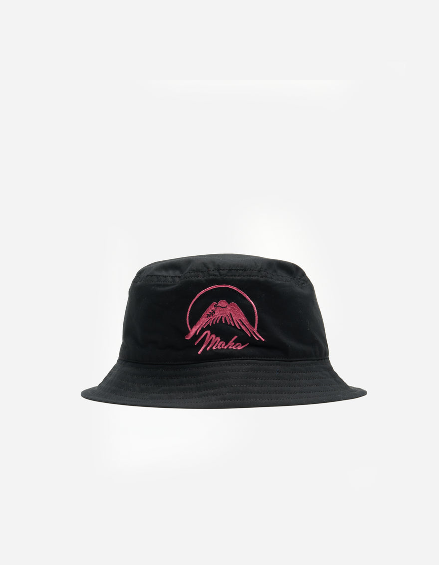 7346 Peace Dove Bucket Hat Black