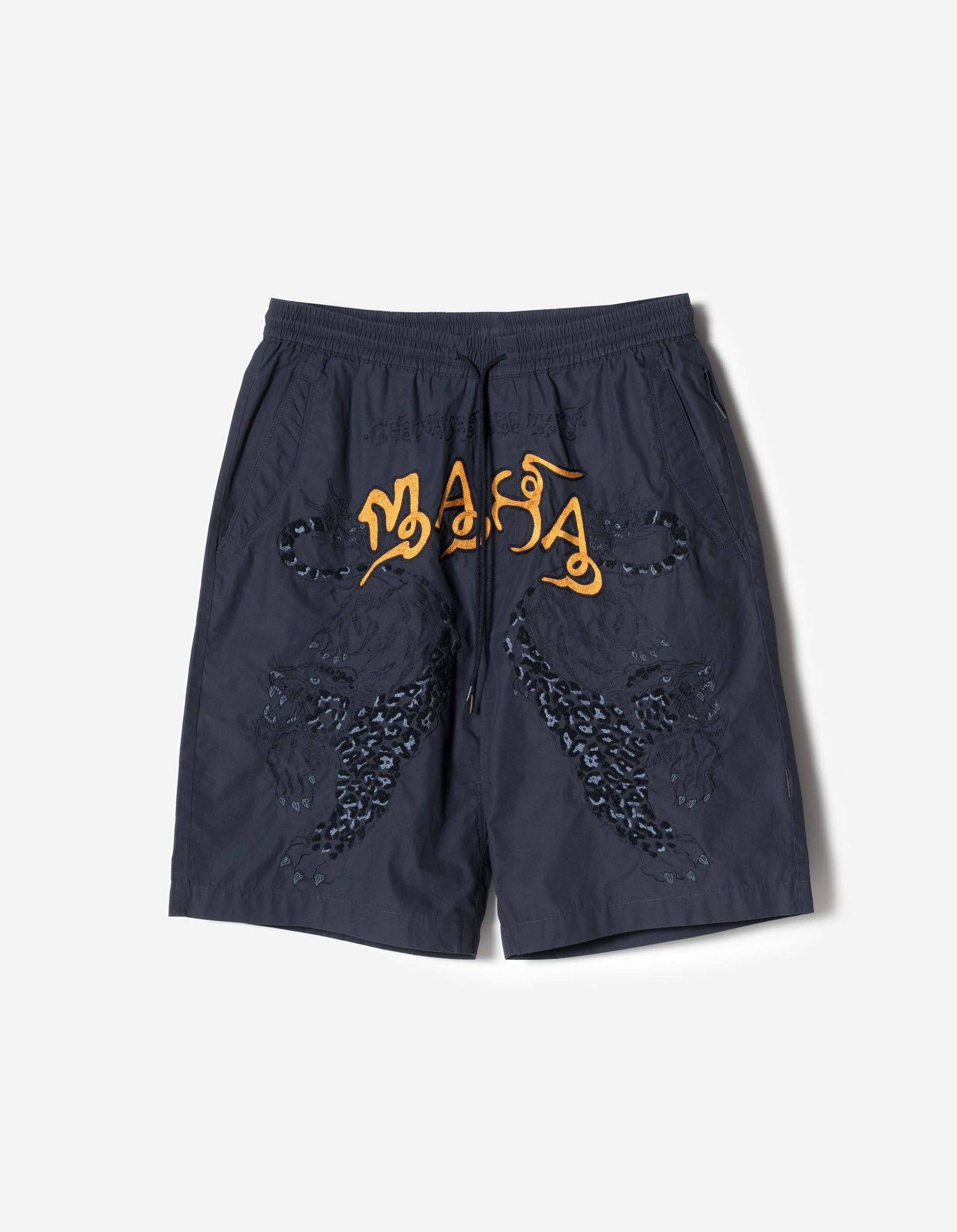 7355 Muay Thai Chimera Trackshorts Navy