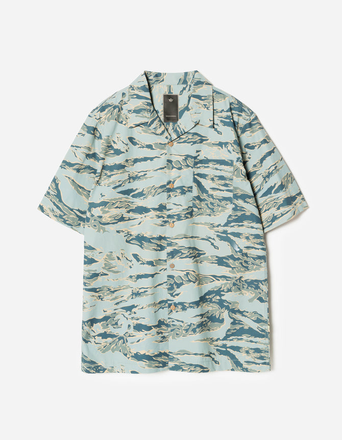 7375 Tigerstripe Camp Collar Shirt Urban