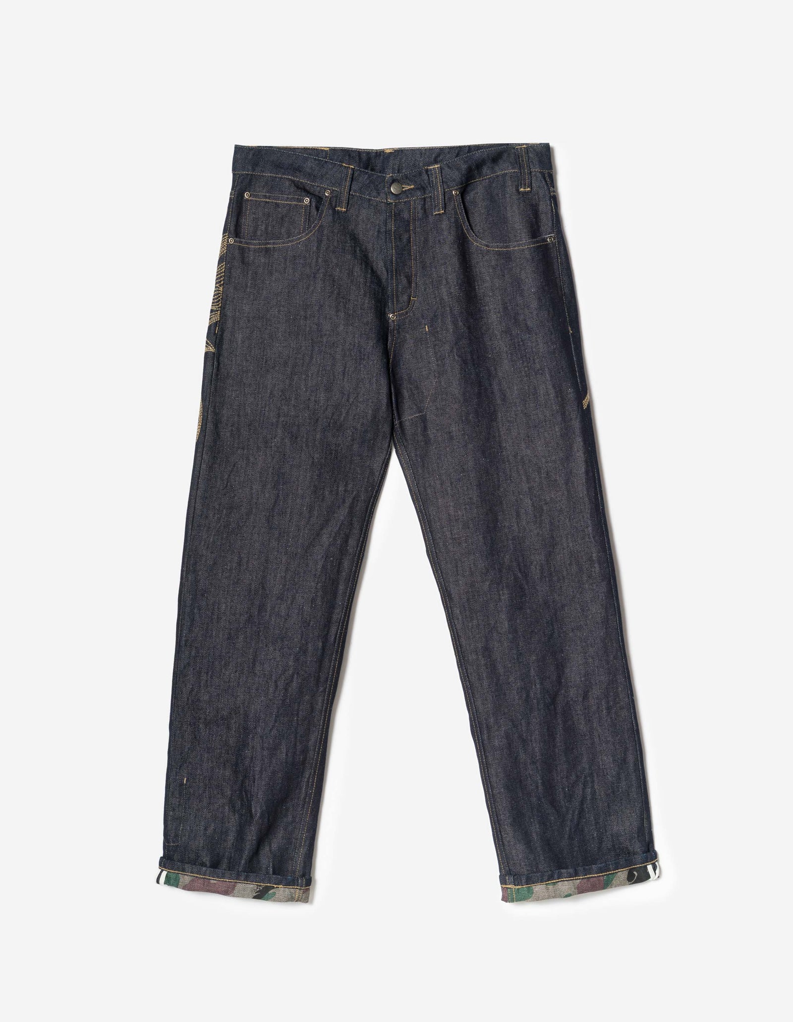 7336 Rising Dragon Hemp Jeans Indigo