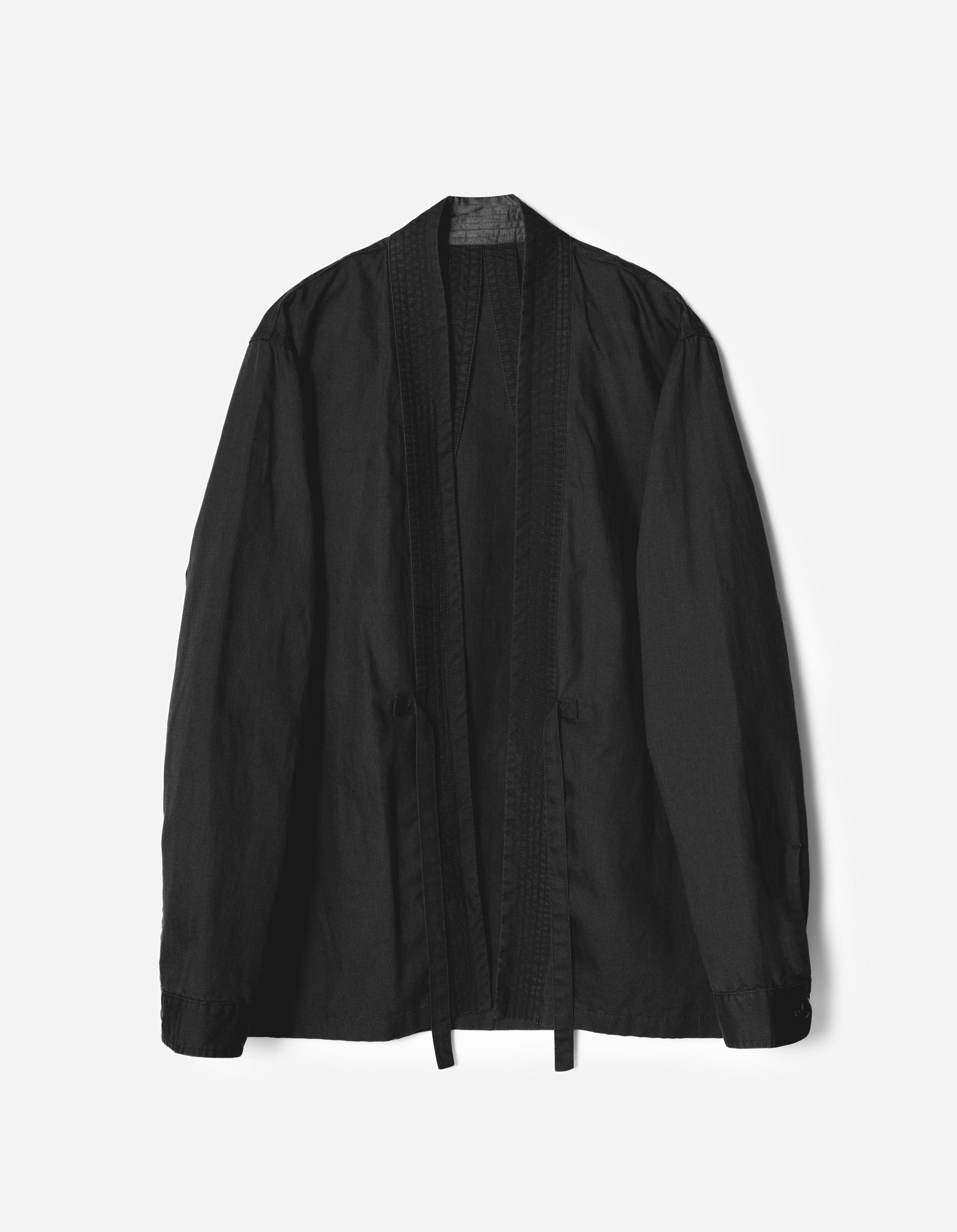 7399 WR Hemp Hanten Shirt Black