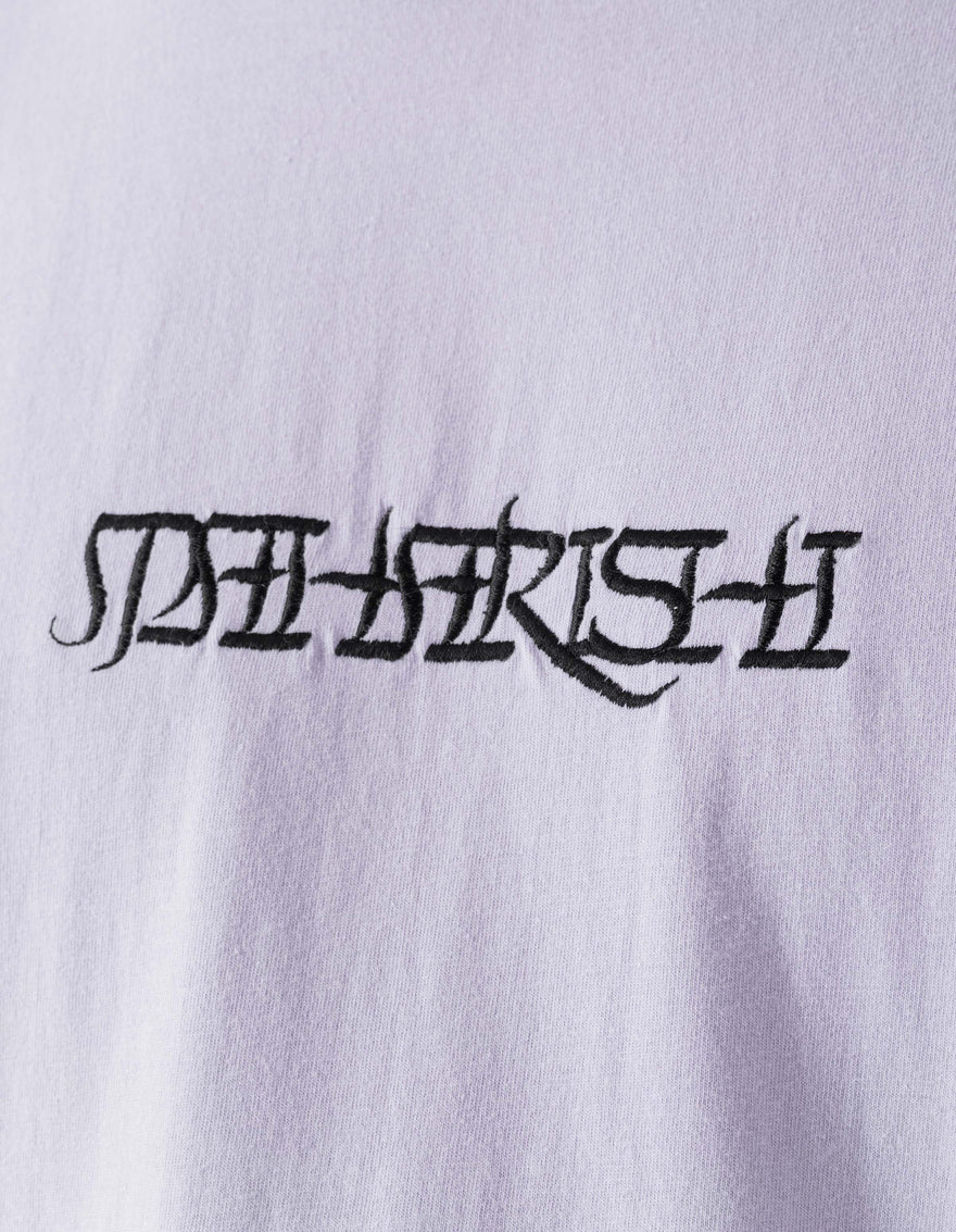 7551 Maha Script T-Shirt Lavender