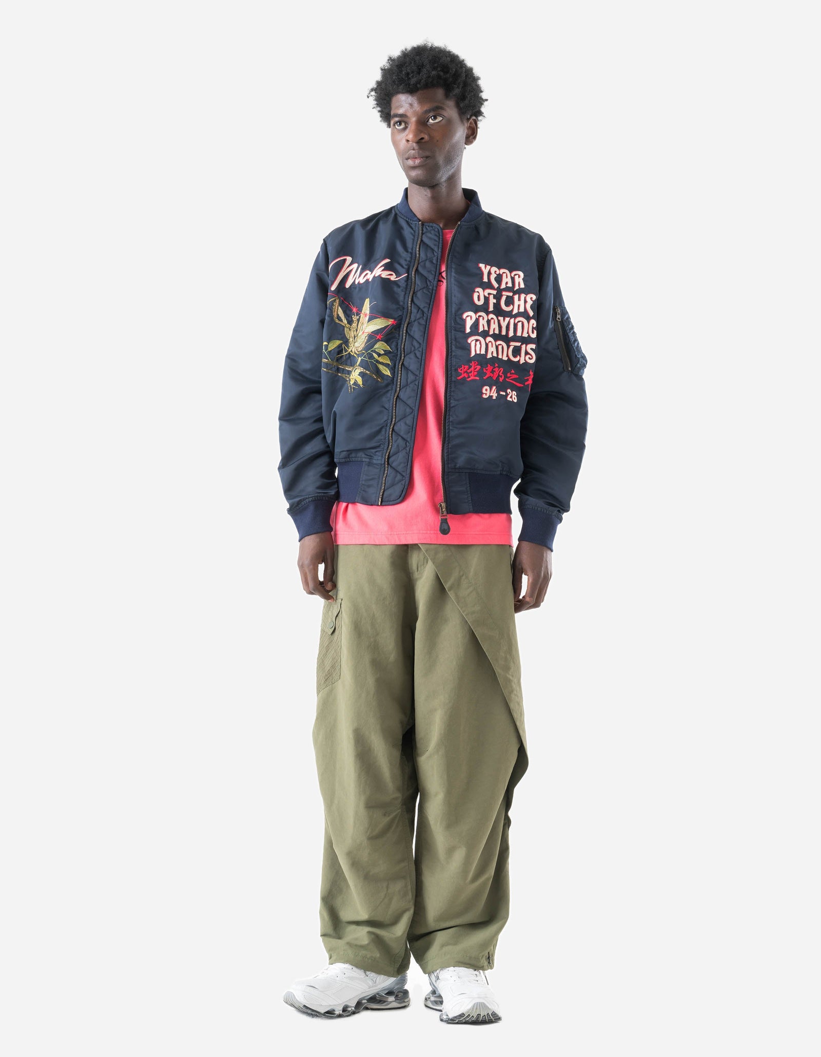 7556 7 Star Mantis MA1 Jacket Navy