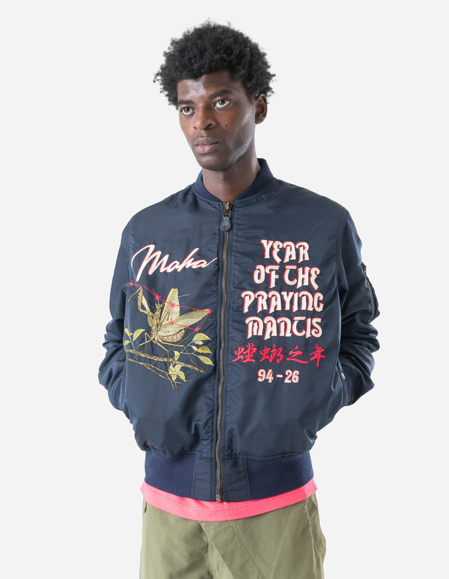 7556 7 Star Mantis MA1 Jacket Navy