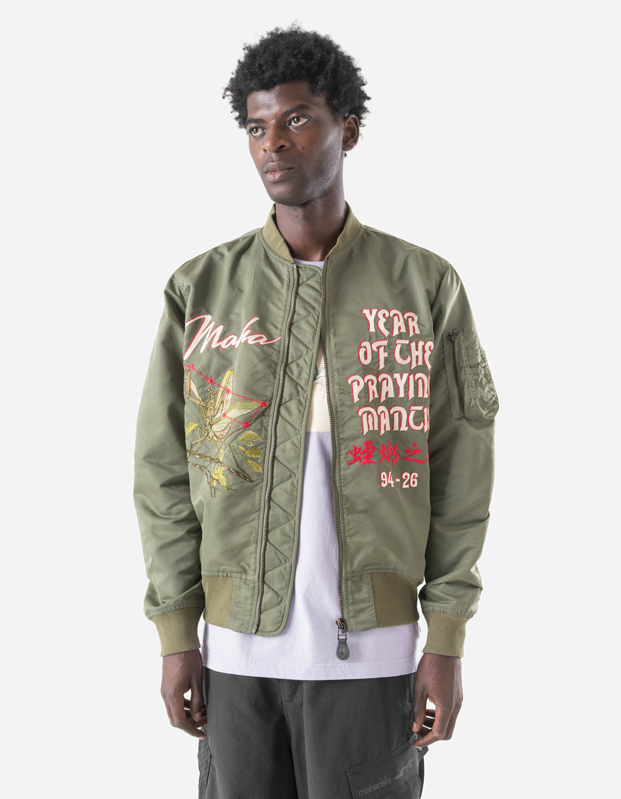 7556 7 Star Mantis MA1 Jacket Olive