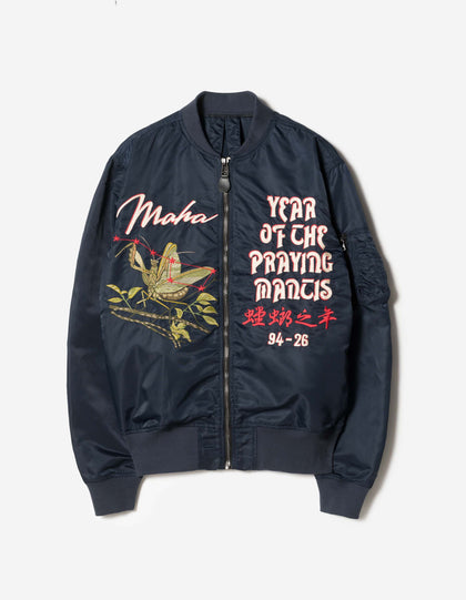 7556 7 Star Mantis MA1 Jacket Navy