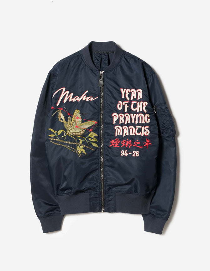 7556 7 Star Mantis MA1 Jacket Navy