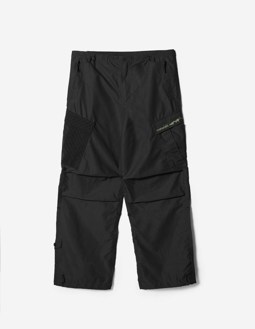 7582 DWR Hemp Loose Cargo Snopants Black