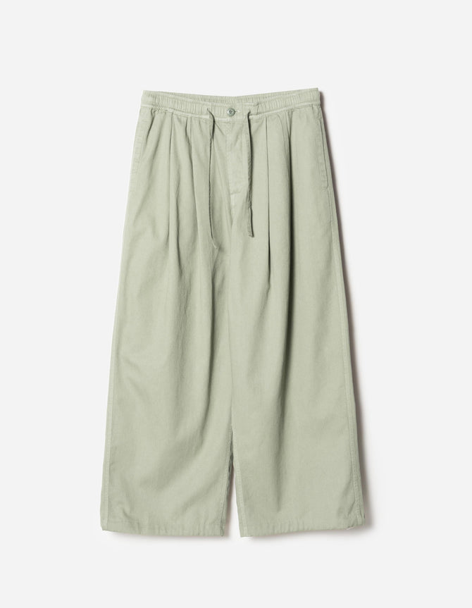 7589 Maha Loose Pleated Pants Sage