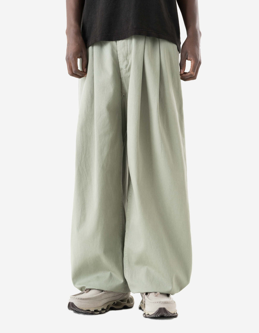 7589 Maha Loose Pleated Pants Sage