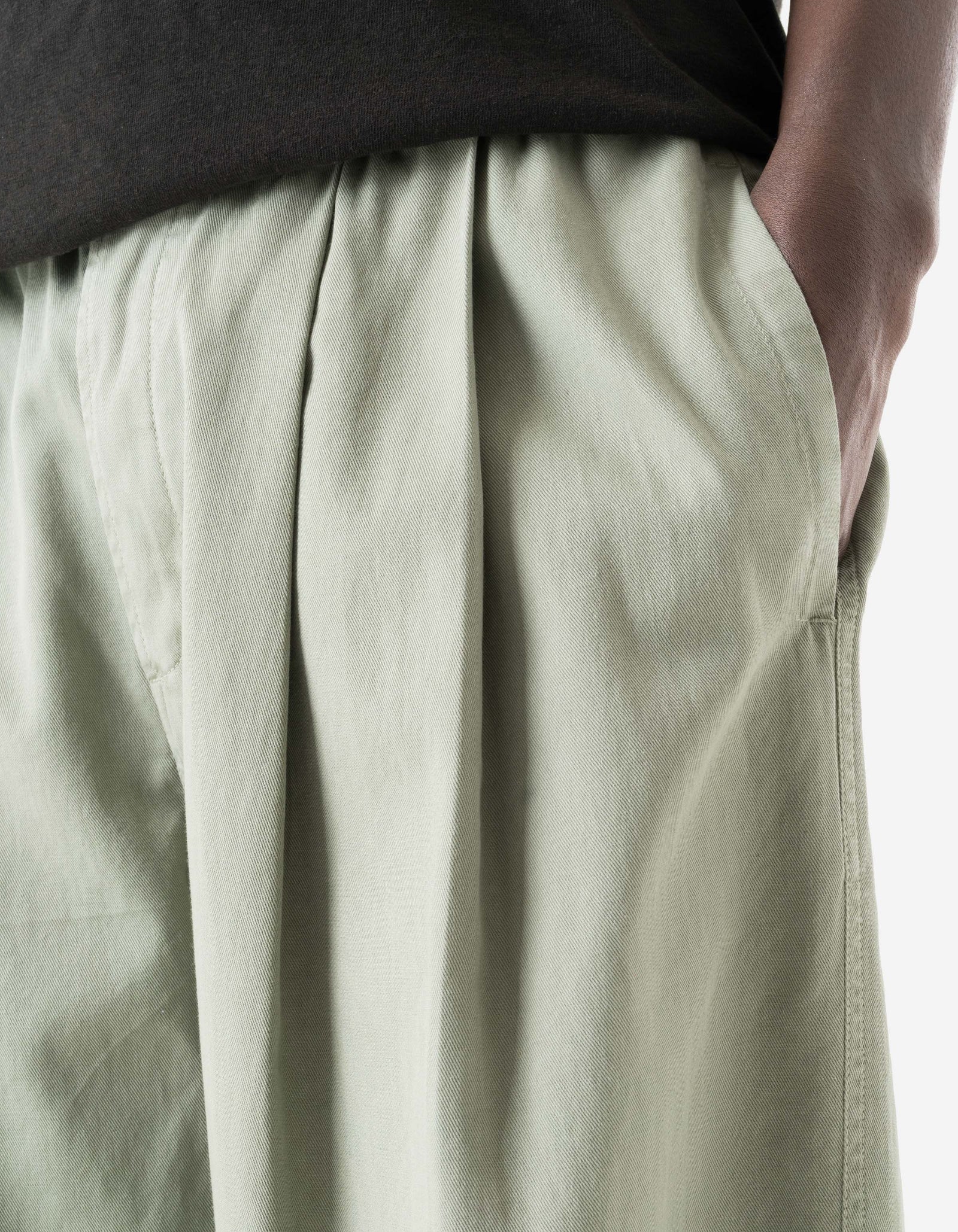 7589 Maha Loose Pleated Pants Sage