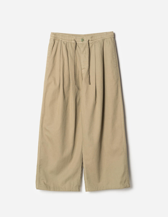7589 Maha Loose Pleated Pants Maha Sand