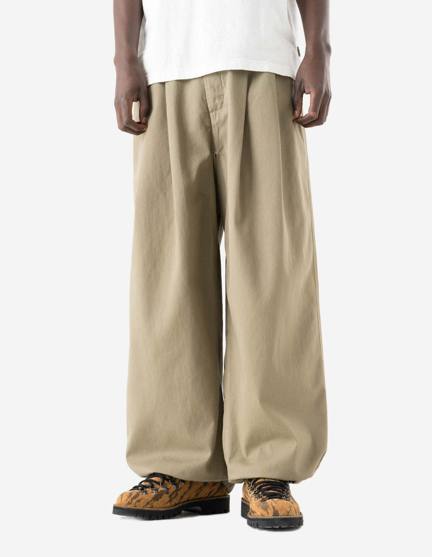 7589 Maha Loose Pleated Pants Maha Sand