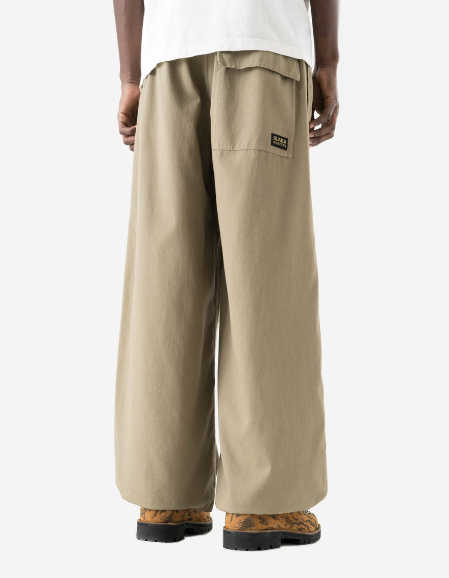 7589 Maha Loose Pleated Pants Maha Sand