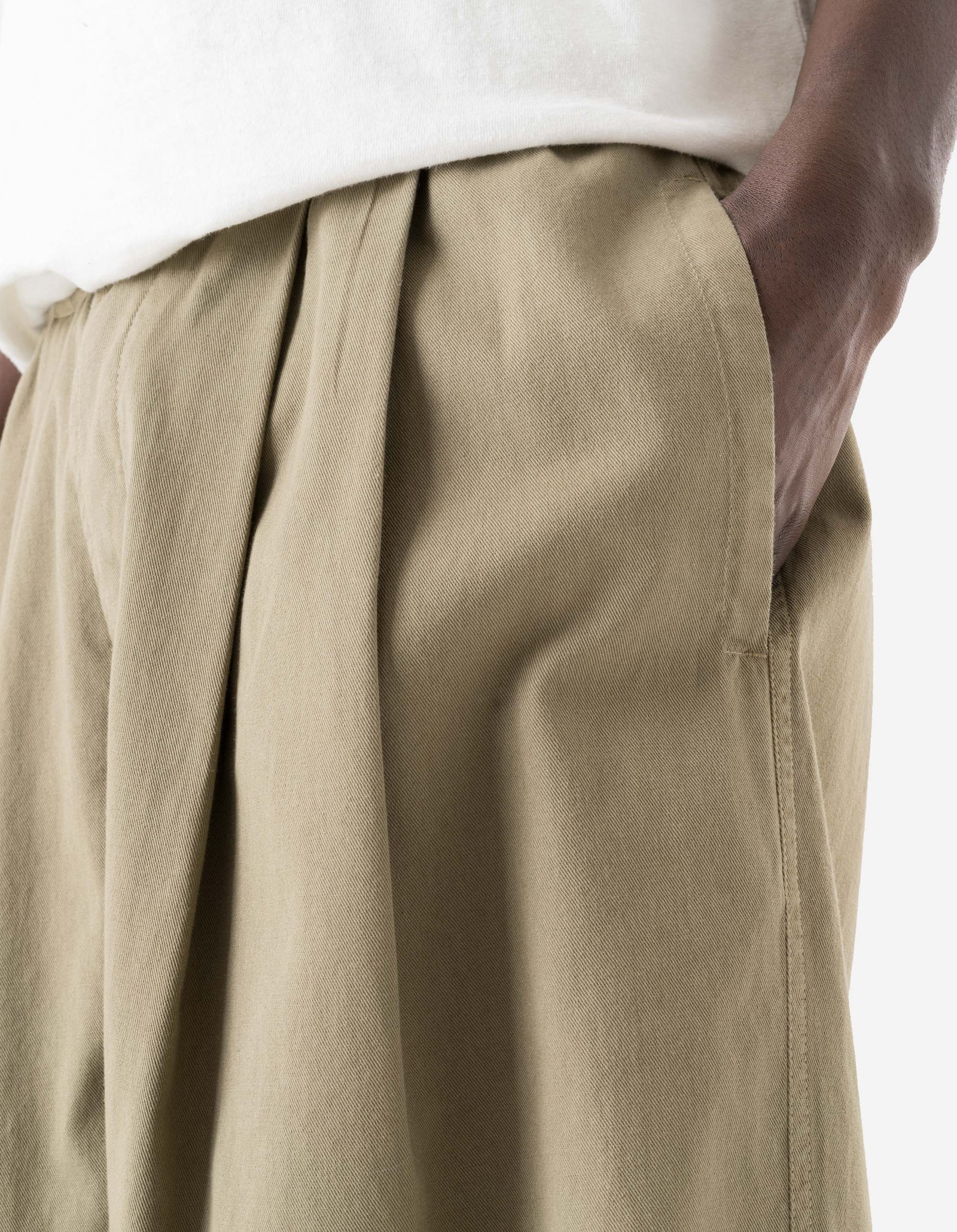 7589 Maha Loose Pleated Pants Maha Sand