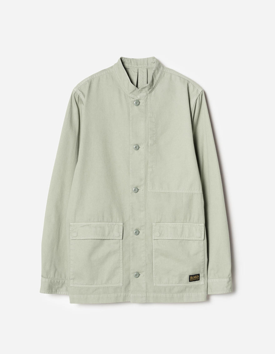 7590 Maha Mandarin Chore Jacket Sage