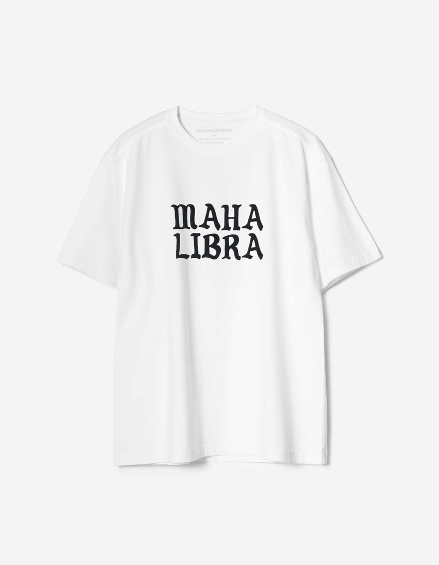 7737 Libra Organic Zodiac T-Shirt White