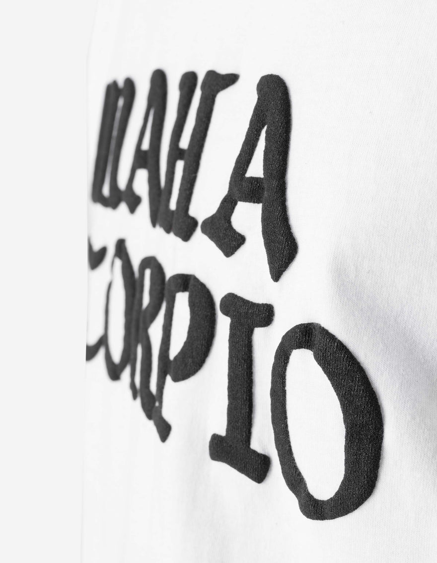 7739 Scorpio Organic Zodiac T-shirt White