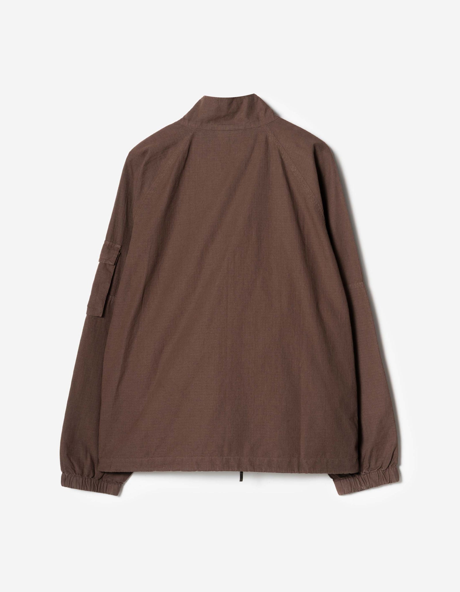 7740 Hemp Ripstop Track Jacket Earth Brown