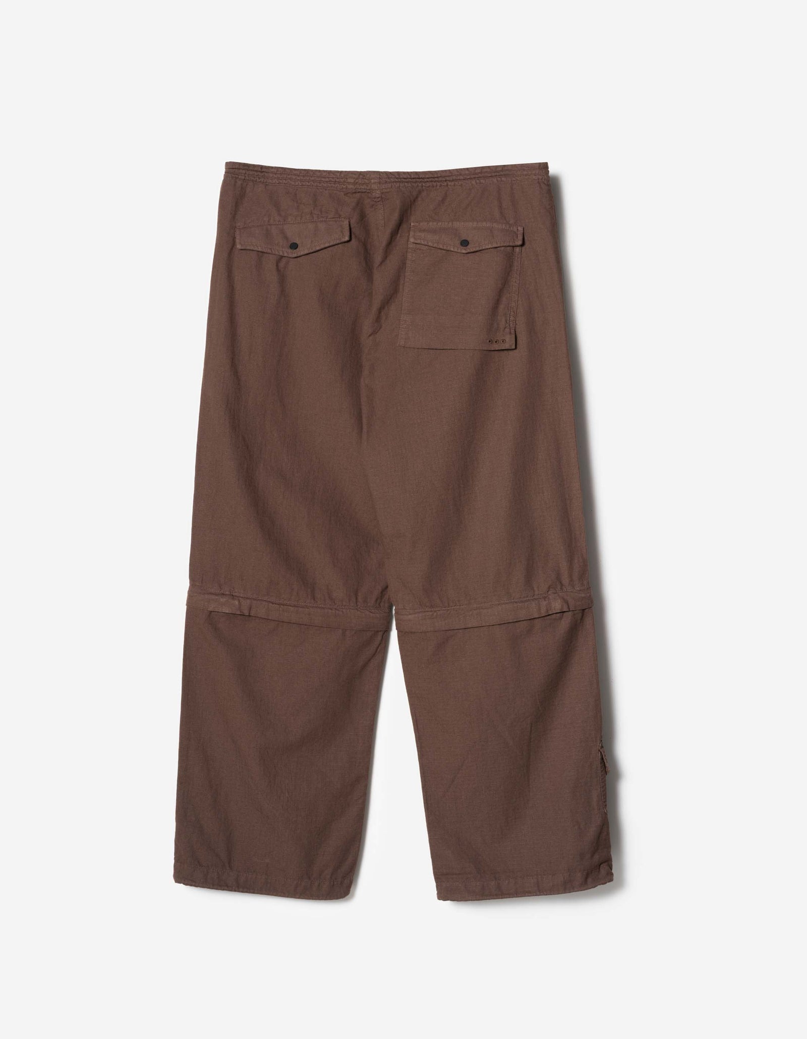 7741 Zip-Off Hemp Ripstop Snopants Earth Brown