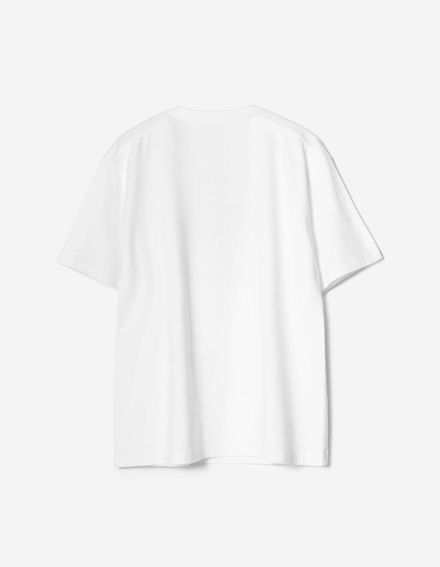 7768 Bamboo Logo T-Shirt White