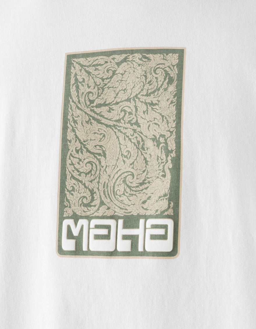 7771 Thai Temple S/S T-Shirt White