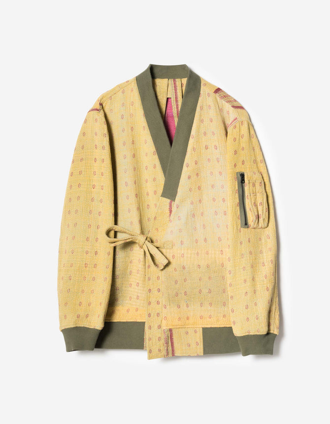 7809 Upcycled MA1 Kimono Multi • One Size - M