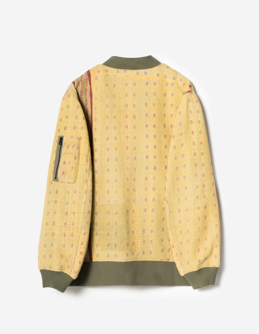 7809 Upcycled MA1 Kimono Multi • One Size - M