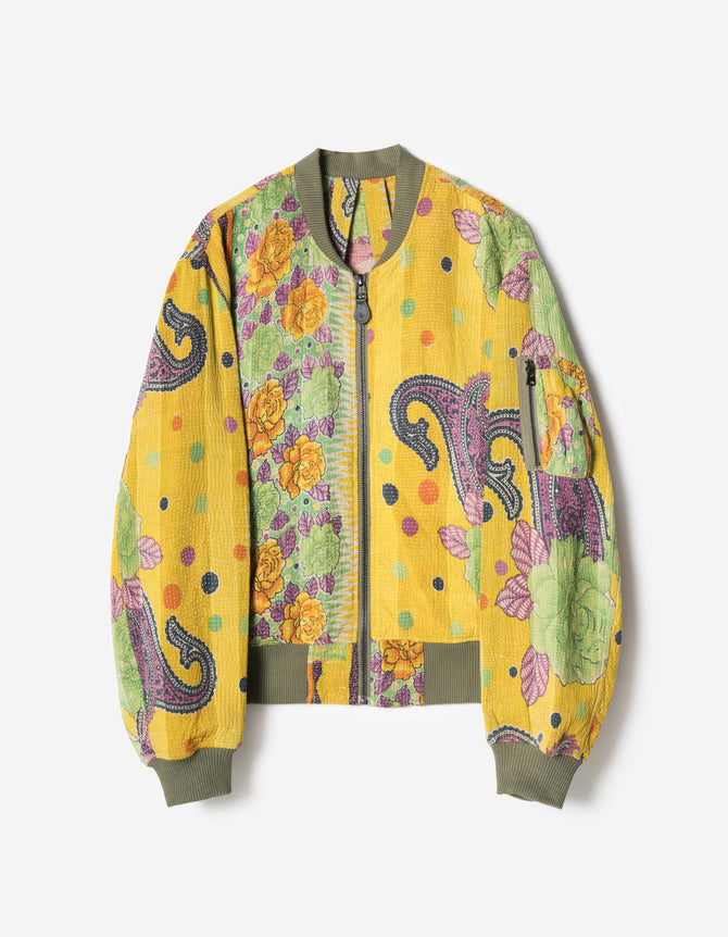 7810 Upcycled MA1 Jacket Multi • One Size - L