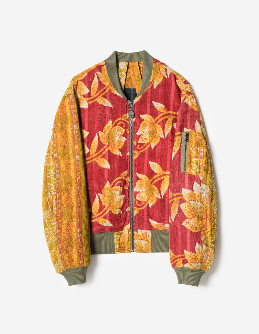 7810 Upcycled MA1 Jacket Multi • One Size - M