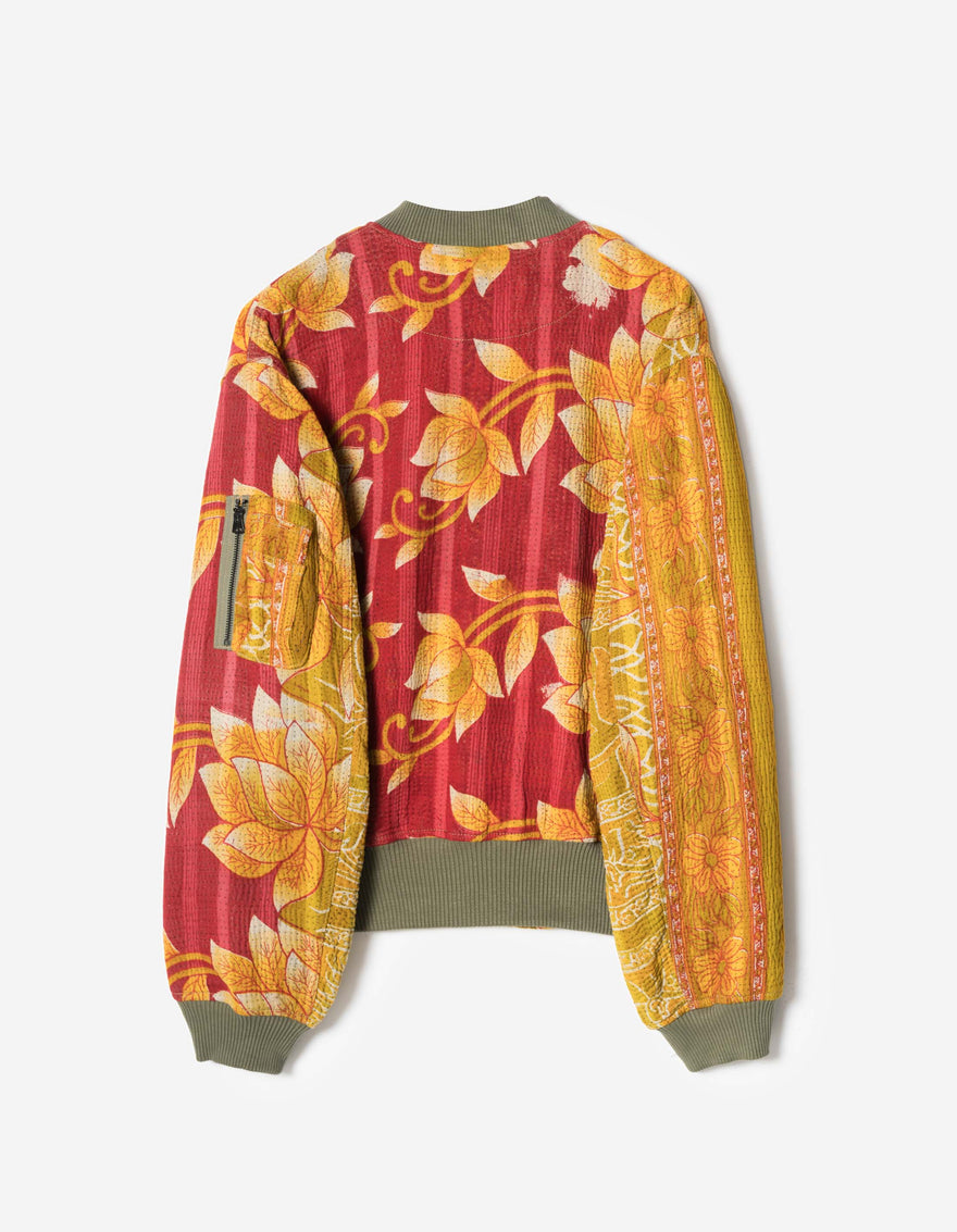 7810 Upcycled MA1 Jacket Multi • One Size - M
