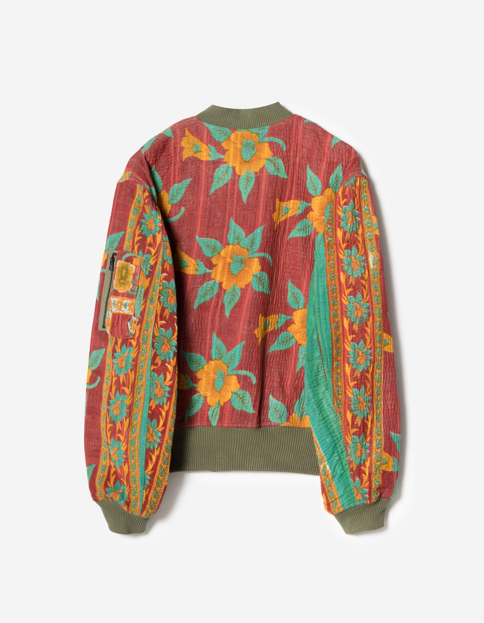 7810 Upcycled MA1 Jacket Multi • One Size - S
